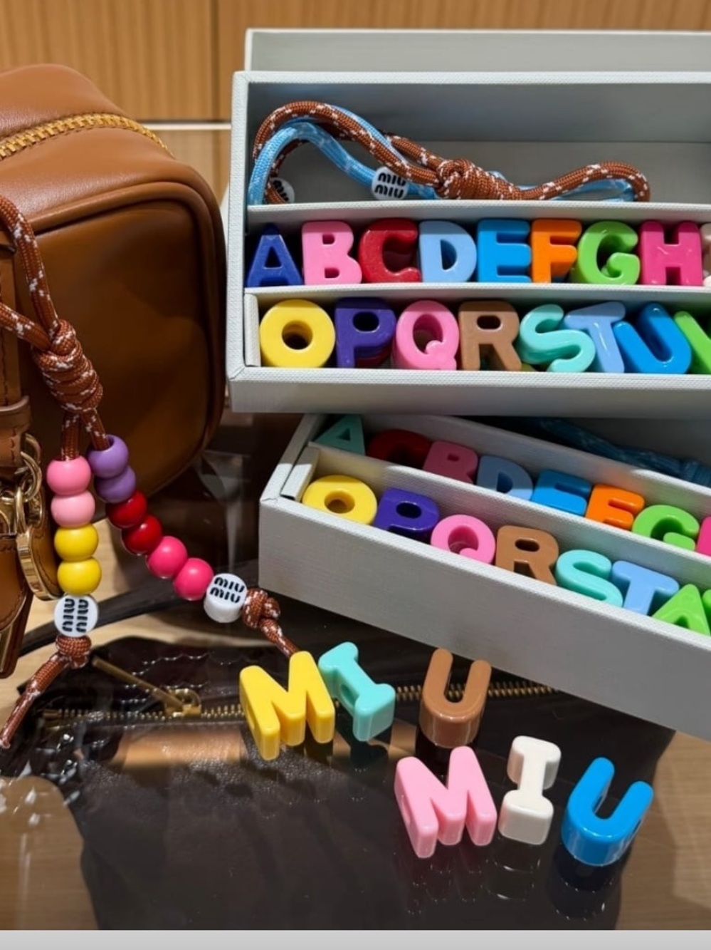 Miu Miu Bead / Paracord Bag Charm Kit